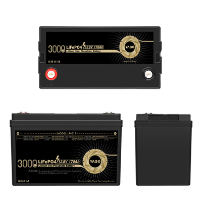 12 Volt 12V 170Ah Lifepo4 Lithium Battery Rechargeable Deep Cycle 4S1P