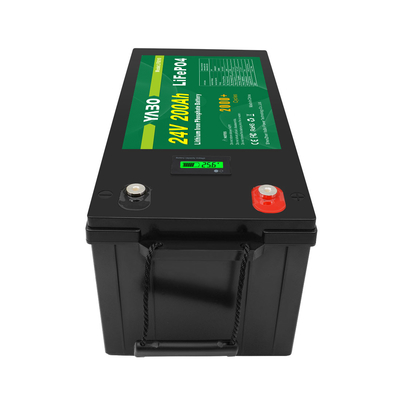 25.6 V Lifepo4 Battery Pack 24V 200Ah Lithium Ion For Storage Energy System Deep Cycle