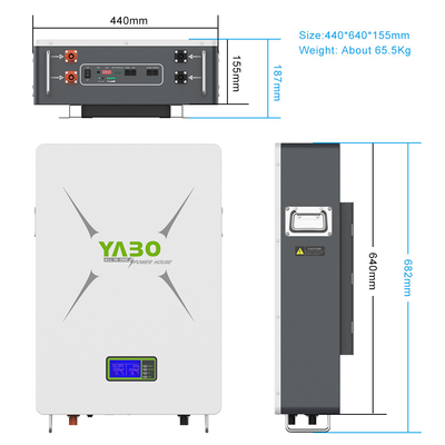 150Ah 230Ah 48V 72V Lifepo4 Battery Powerwall Lithium Iron Phosphate Prismatic Cells
