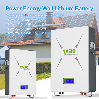 150Ah 230Ah 48V 72V Lifepo4 Battery Powerwall Lithium Iron Phosphate Prismatic Cells