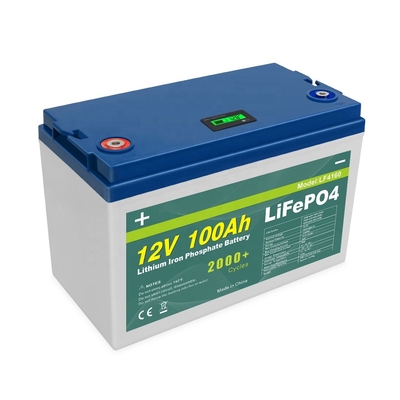200Ah 300Ah 100Ah 12V 32700 lifepo4 battery pack LCD Power Display Smart BMS