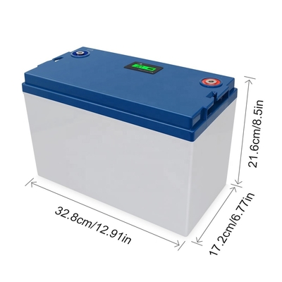200Ah 300Ah 100Ah 12V 32700 lifepo4 battery pack LCD Power Display Smart BMS