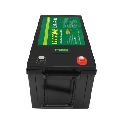 lifepo4 12v 200ah lithium iron phosphate battery pack for Solar UPS
