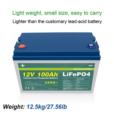 24V 36V 48V 200Ah 300Ah 400Ah Lithium 12v 100ah Deep Cycle Lifepo4 Battery Solar Marine Rv