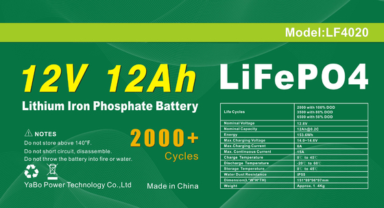 12v 10a Lifepo4 Battery For Electric Bike Rechargeable Deep Cycle