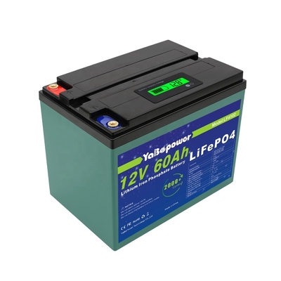 Factory Direct Rechargeable Portable Lithium Iron Phosphate Pack Deep Cycle 36V 24V 12V 60Ah LiFePO4 Battery