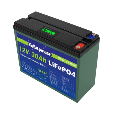 24V 24v 30ah Lifepo4 Rechargeable Battery Deep Cycle 15A 32700 Cell Battery