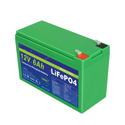 Factory Customized  Lifepo4 Deep Cycle High Safety 32700 Cell Lithium Ion 12v 6Ah Lifepo4