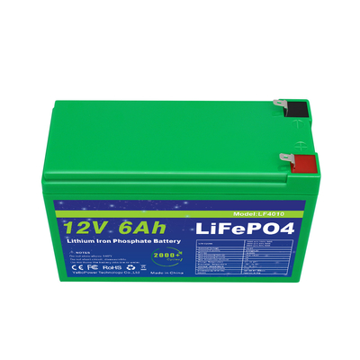 Factory Customized  Lifepo4 Deep Cycle High Safety 32700 Cell Lithium Ion 12v 6Ah Lifepo4