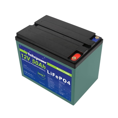 12v 50ah Lifepo4 Rechargeable Battery Pack 2000 Deep Cycles