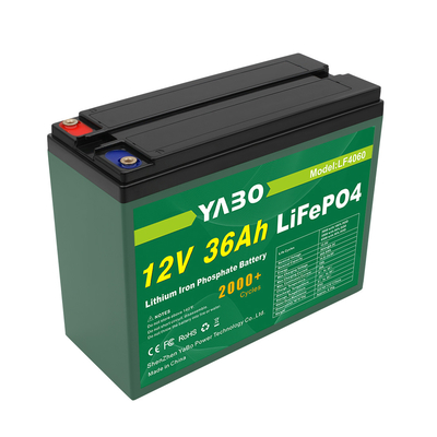 32700 12v 36ah deep cycle lifepo4 battery rechargeable