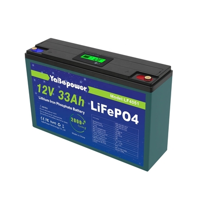 33Ah 12V Lifepo4 Battery Lithium Iron Phosphate Battery 32700