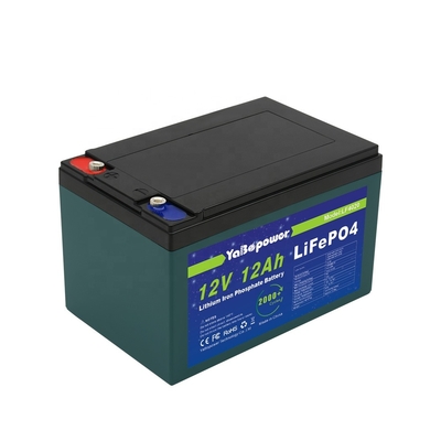 Yabo Battery 12V Lifepo4 Battery 12v 12ah Pack