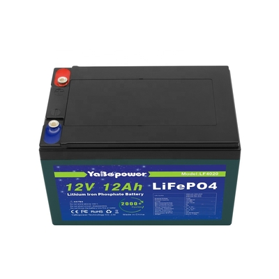 Yabo Battery 12V Lifepo4 Battery 12v 12ah Pack