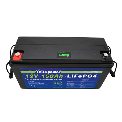 Lifepo4 Battery 12v 150 Ah Deep Cycle With 2000 Cycles For Outdoor Power Supply