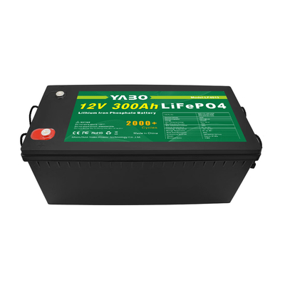 Longer lifespan 12v 300Ah Discharge Current Lifepo4 Battery With Prominent Capacity
