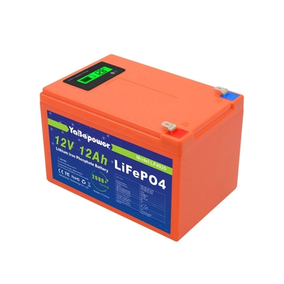 CE Certificated 12v 12Ah Discharge Current 6A Lifepo4 Battery With Prominent Capacity