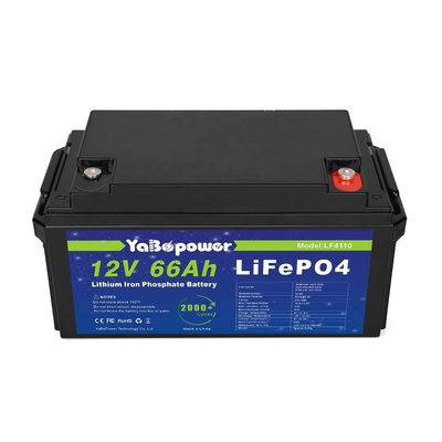 Lifepo4 12v 66Ah 50 Ah 12 Volt Lithium Iron Phosphate Battery Box