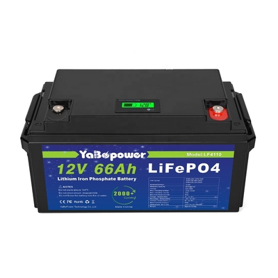 Car 12v 66Ah Lifepo4 Rechargeable Battery Large Capacity