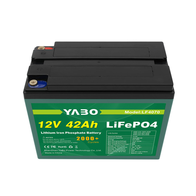 Rv Deep Cycle Lifepo4 Battery 12V 42Ah  2000 Cycles