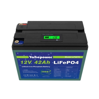 Rechargeable Lithium Iron Phosphate Lifepo4 12v 45Ah For Electric Vehicle