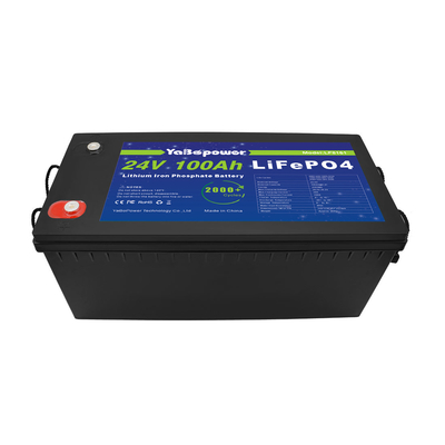 Storage Solar RV Lifepo4 Battery 100ah 150ah 24v For Boat Off Road Vehicle