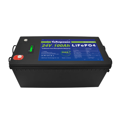 Deep Cycle RV Lifepo4 Battery 120ah 100ah 40ah 24v Lithium For Solar System