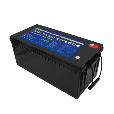 24v Lifepo4 Solar Battery Rechargeable 150Ah 200Ah 100Ah Lithium Ion