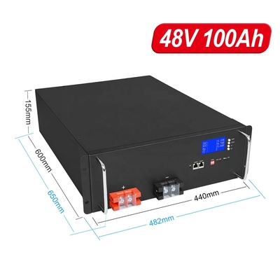 150Ah 100Ah 48v 200ah Lifepo4 Battery Pack Solar Systems Deep Cycle Rechargeable