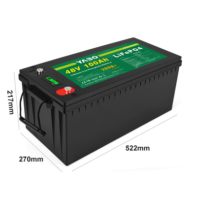 48volt 100ah Golf Cart Lifepo4 Battery 2000 Cycles LFP Prismatic Cells