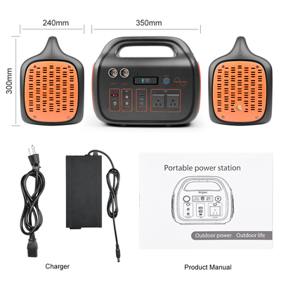 Fast Charging Portable Power Station For Cell Phones Laptop Computers 200V 110V 1000W 24V 42Ah