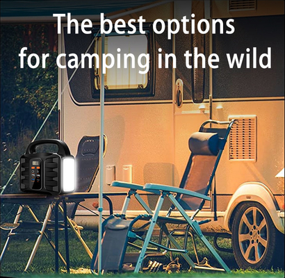 Lithium Battery Portable Solar Generator Station 150W Laptop Camping Emergency