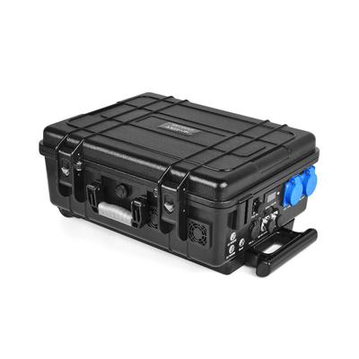 Mobile Lithium Portable Power Station Backup For Home Use Air Compressor 2500w