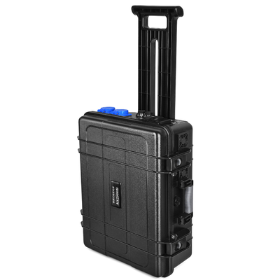 Mobile Lithium Portable Power Station Backup For Home Use Air Compressor 2500w