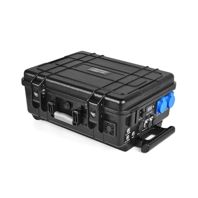 Electric Car Lithium Portable Power Station Bank Trolley Case Solar Backup Supply 2500wh