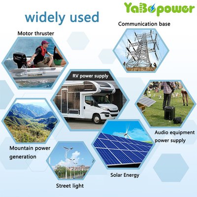 Software BMS Lifepo4 Battery 24v 50ah 25.6V 52.8Ah More Than 2000 Cycles