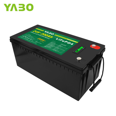 6V 12V 48V Lithium 24v 200ah Lifepo4 Battery For Solar Energy Storage YB LF8010