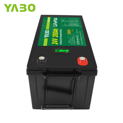 6V 12V 48V Lithium 24v 200ah Lifepo4 Battery For Solar Energy Storage YB LF8010