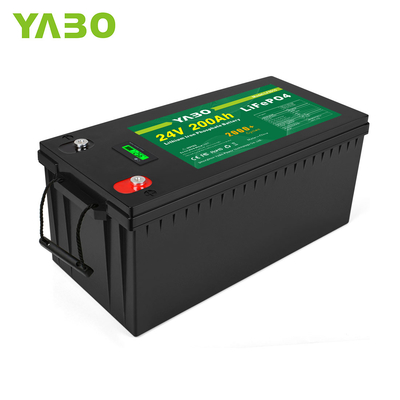 6V 12V 48V Lithium 24v 200ah Lifepo4 Battery For Solar Energy Storage YB LF8010