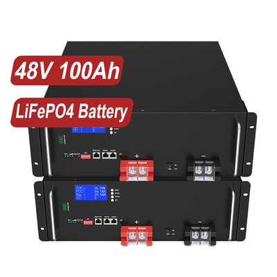 RV Boat Marine Solar 48V 100Ah LiFePO4 Smart BMS LiFePO4 Battery LCD Voltage Display 48V Battery 10KW LiFePO4