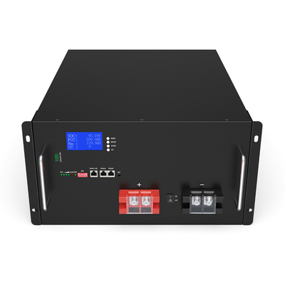 Longer Lifespan Rack Module RS485 CAN Prismatic 16S1P Lithium Ion Battery 200Ah Lifepo4 Battery Pack 48V