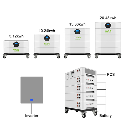 Energy Storage Lifepo4 Home Battery 51.2V 100Ah Stackable Metal Casing