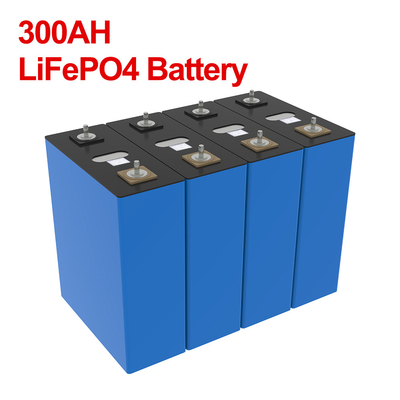 3.2V 300Ah Lifepo4 Battery Cell 4000 Cycle Life Grade A Level Standard