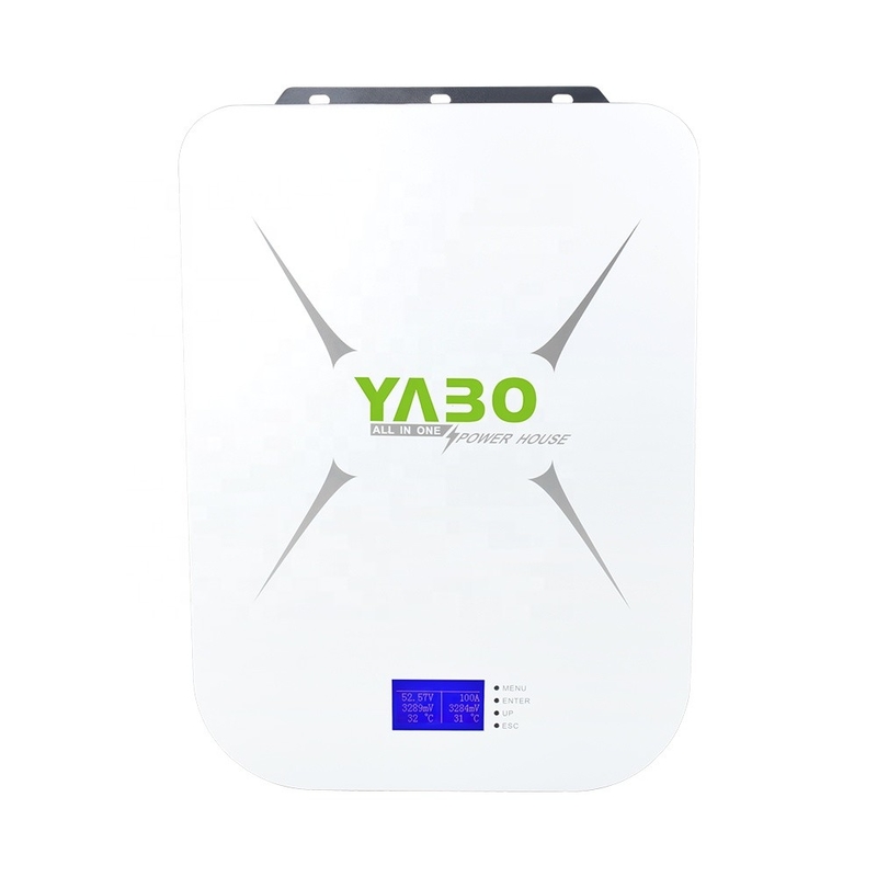 Home Lifepo4 Battery Powerwall 5kw-48v Li Ion 100ah Solar Energy Storage Hybrid Grid
