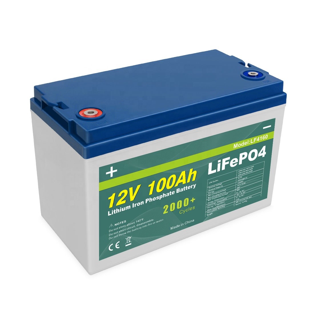 24V 36V 48V 200Ah 300Ah 400Ah Lithium 12v 100ah Deep Cycle Lifepo4 ...